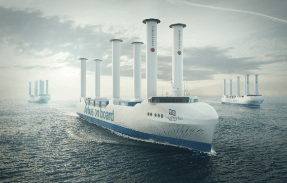 VAF supplies Berg Propulsion for Wind-Assisted Airbus Ro-Ro Vessels